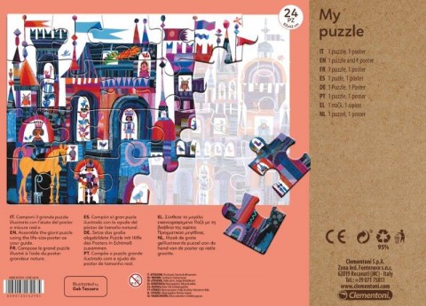 Dětské puzzle Clementoni z 24 maxi dílků - Můj hradIVET.EU - Stylové oblečení