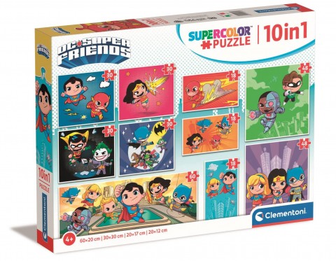Dětské puzzle Clementoni 10 v 1 - Super přáteléIVET.EU - Stylové oblečení