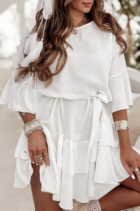 Φόρεμα GRIOVEDA WHITE, Χρώμα: άσπρο, IVET.EU - Εκπτώσεις έως -80%