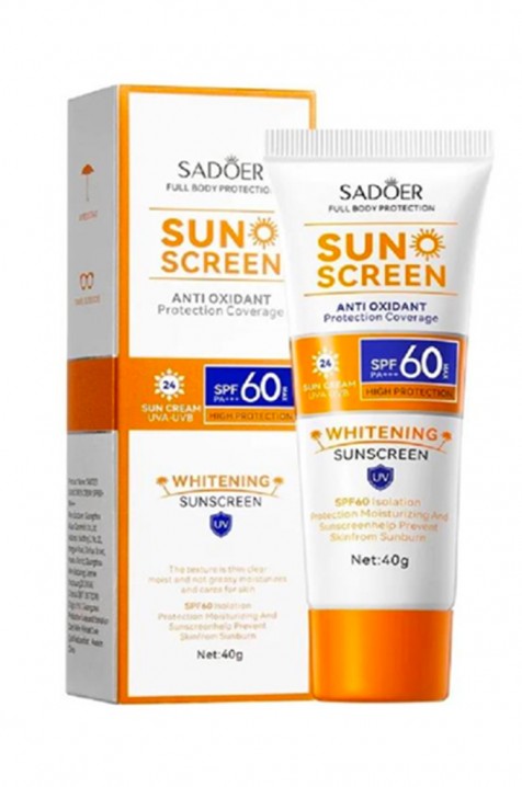 SADOER bělící opalovací krém SPF 60IVET.EU - Stylové oblečení