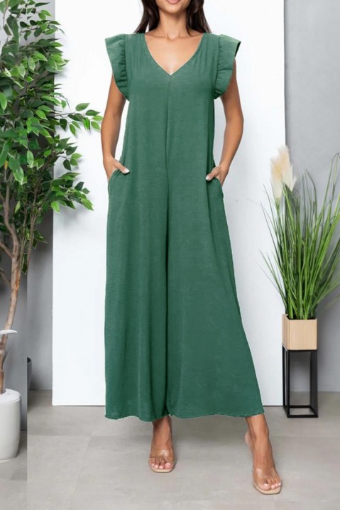 Overal DREFIOLA GREEN, Barva: zelená, IVET.EU - Stylové oblečení