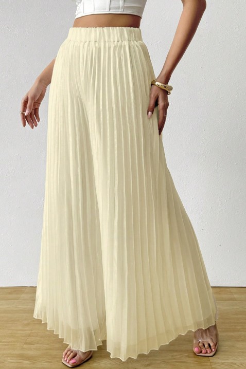 Kalhoty ZLORONZA BEIGE, Barva: béžová, IVET.EU - Stylové oblečení