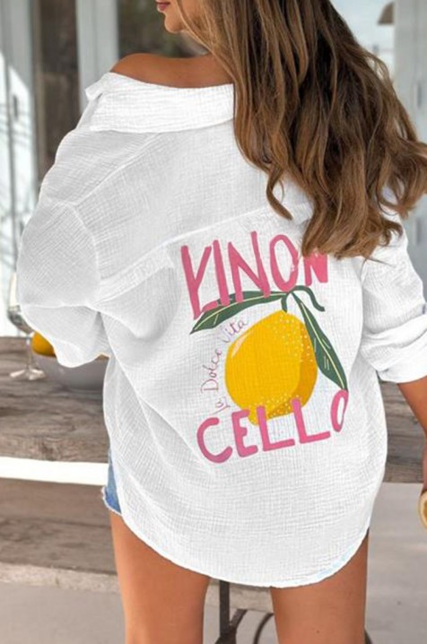 Košile CATERINA SUMMERITA, Barva: bílá, IVET.EU - Stylové oblečení