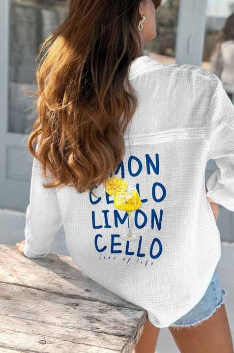Košile CATERINA LEMONADA, Barva: bílá, IVET.EU - Stylové oblečení