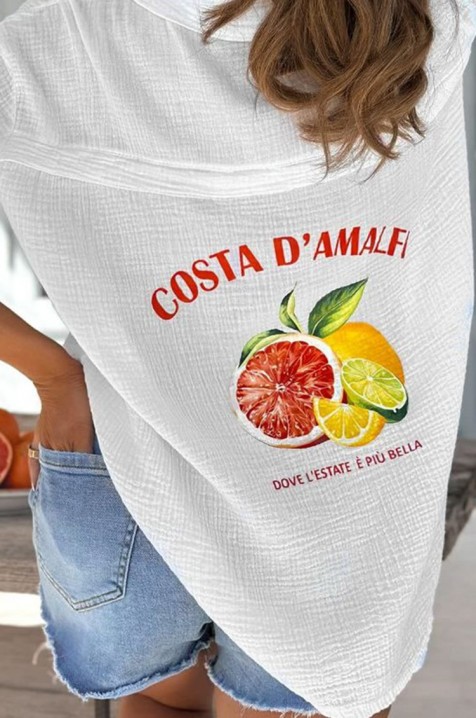 Košile CATERINA AMALFI, Barva: bílá, IVET.EU - Stylové oblečení