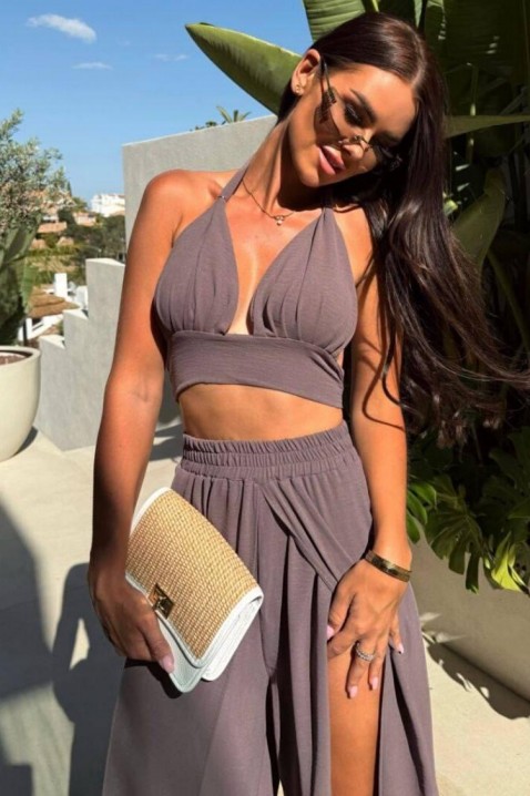 Komplet SUMERSA MOCHA, Barva: mocha, IVET.EU - Stylové oblečení