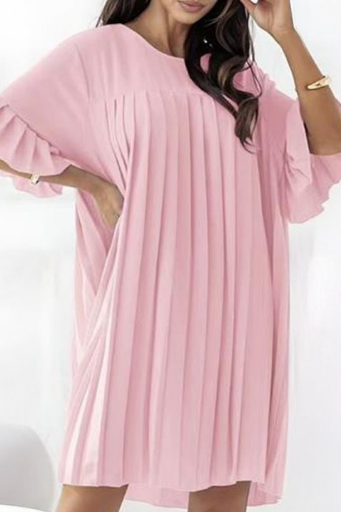 Šaty ROZELINZA PINK, Barva: ružová, IVET.EU - Stylové oblečení