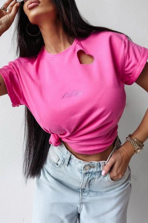 Triko ENZIRVA PINK, Barva: ružová, IVET.EU - Stylové oblečení