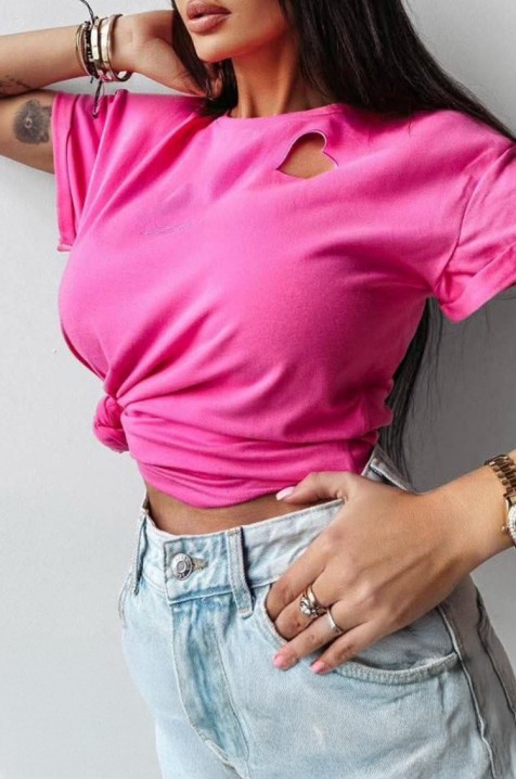 Triko ENZIRVA PINK, Barva: ružová, IVET.EU - Stylové oblečení