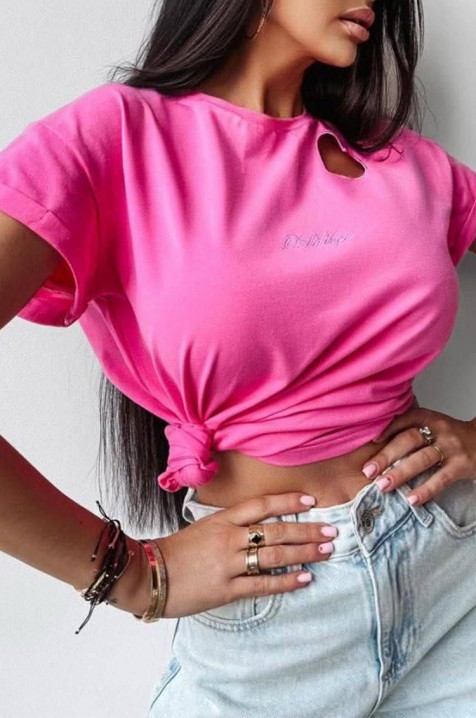 Triko ENZIRVA PINK, Barva: ružová, IVET.EU - Stylové oblečení