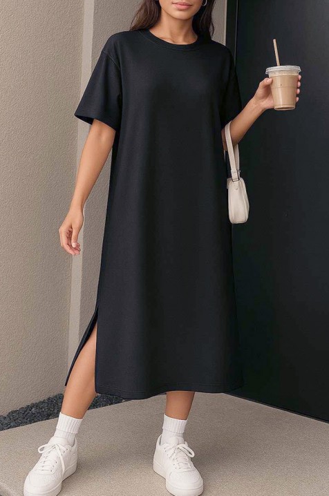 Šaty AZERVA BLACK, Barva: černá, IVET.EU - Stylové oblečení