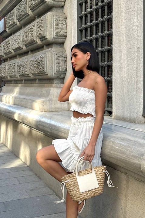 Komplet BELRORZA WHITE, Barva: bílá, IVET.EU - Stylové oblečení