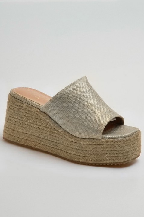 Dámské pantofle LOPERVA BEIGE, Barva: béžová, IVET.EU - Stylové oblečení