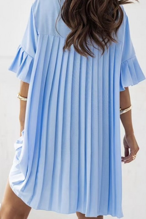 Šaty SELENINA BLUE, Barva: světle modrá, IVET.EU - Stylové oblečení