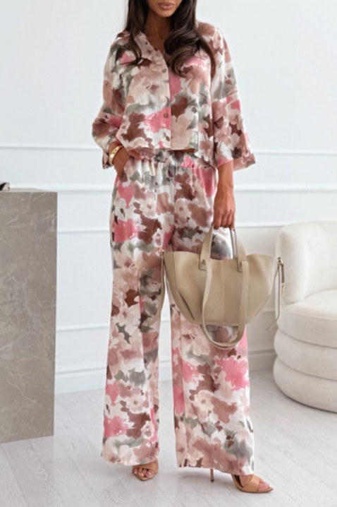 Komplet FLORONSA PINK, Barva: ružová, IVET.EU - Stylové oblečení