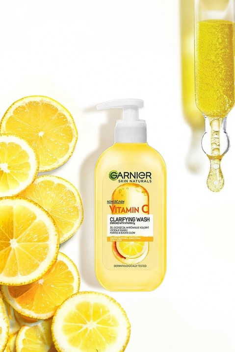 GARNIER Skin Wash Vitamin C Gel καθαρισμού προσώπουIVET.EU - Εκπτώσεις έως -80%