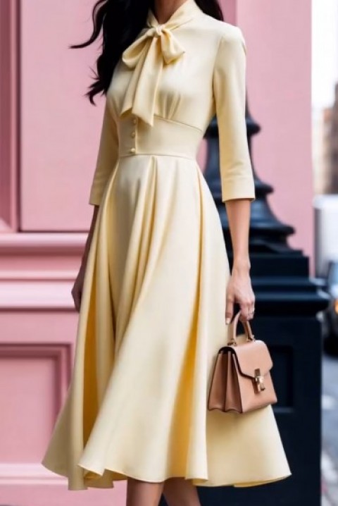 Šaty ZARPOLFA YELLOW, Barva: žlutá, IVET.EU - Stylové oblečení