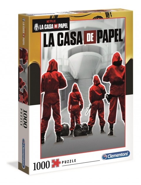 Παζλ Clementoni 1000 κομματιών - La Casa de PapelIVET.EU - Εκπτώσεις έως -80%