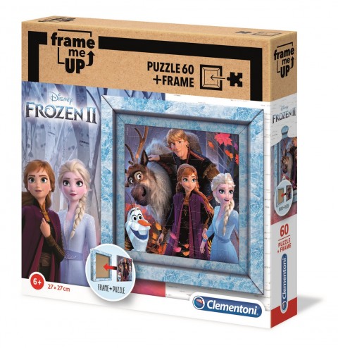 Dětské puzzle Clementoni Frame Me Up z 60 dílků - Ledové království 2IVET.EU - Stylové oblečení