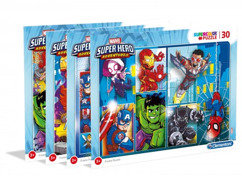 Dětské puzzle Clementoni z 30 dílků - Marvel SuperhrdinovéIVET.EU - Stylové oblečení