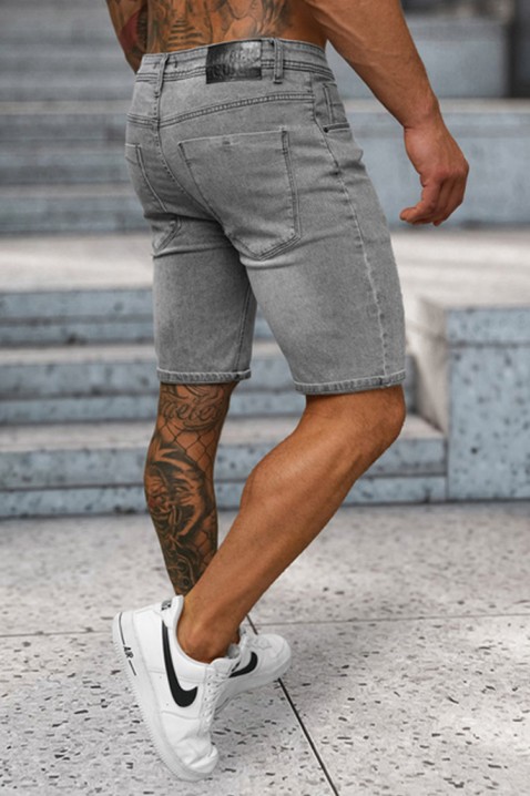 Pánské šortky MERLINZO GREY, Barva: šedá, IVET.EU - Stylové oblečení