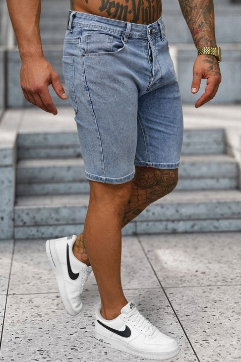 Pánské šortky MERLINZO BLUE, Barva: světlemodrá, IVET.EU - Stylové oblečení