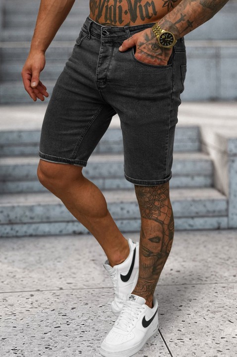 Pánské šortky MERLINZO BLACK, Barva: černá, IVET.EU - Stylové oblečení