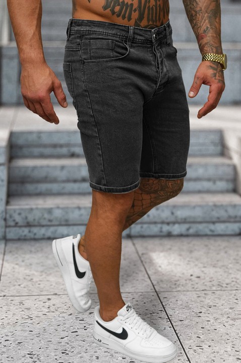 Pánské šortky MERLINZO BLACK, Barva: černá, IVET.EU - Stylové oblečení