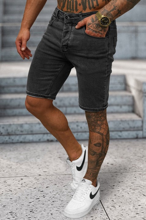 Pánské šortky MERLINZO BLACK, Barva: černá, IVET.EU - Stylové oblečení