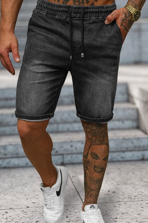 Pánské šortky ZIRVENZO BLACK, Barva: černá, IVET.EU - Stylové oblečení