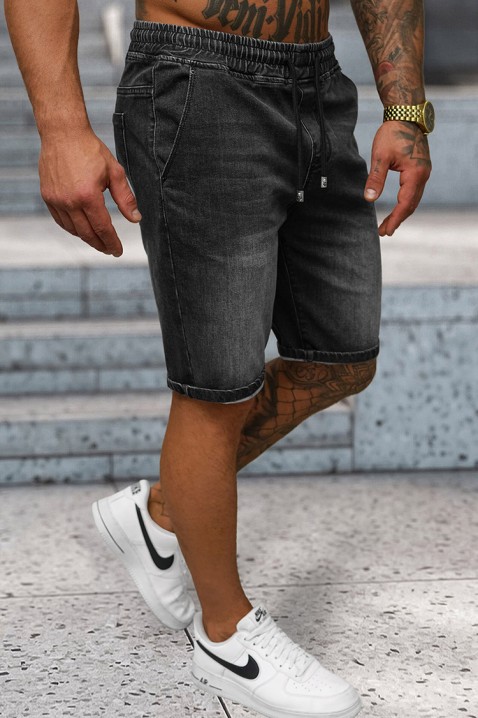 Pánské šortky ZIRVENZO BLACK, Barva: černá, IVET.EU - Stylové oblečení