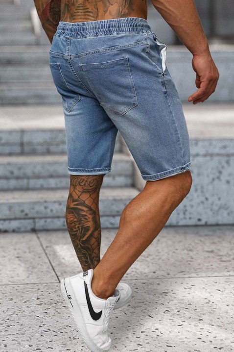 Pánské šortky ZIRVENZO BLUE, Barva: světlemodrá, IVET.EU - Stylové oblečení