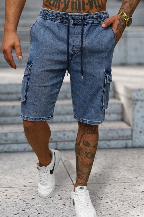 Pánské šortky OZENRO, Barva: světlemodrá, IVET.EU - Stylové oblečení
