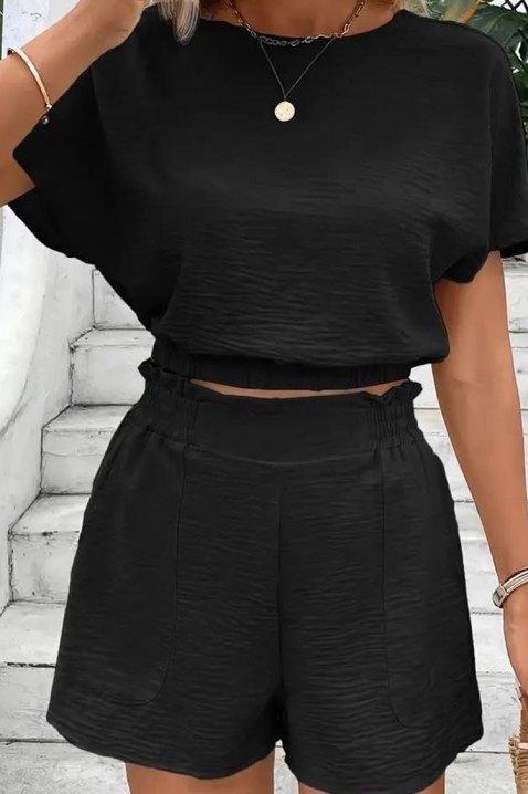 Komplet ZMIRINZA BLACK, Barva: černá, IVET.EU - Stylové oblečení