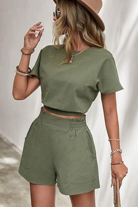 Komplet ZMIRINZA GREEN, Barva: zelená, IVET.EU - Stylové oblečení