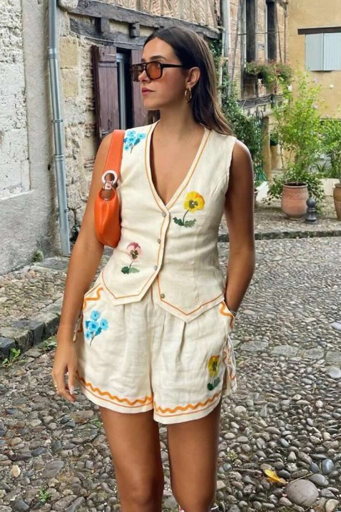 Komplet STARITA, Barva: béžová, IVET.EU - Stylové oblečení