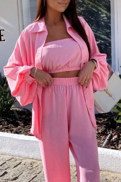 Σύνολο XIOFETA PINK, Χρώμα: ροζ, IVET.EU - Εκπτώσεις έως -80%