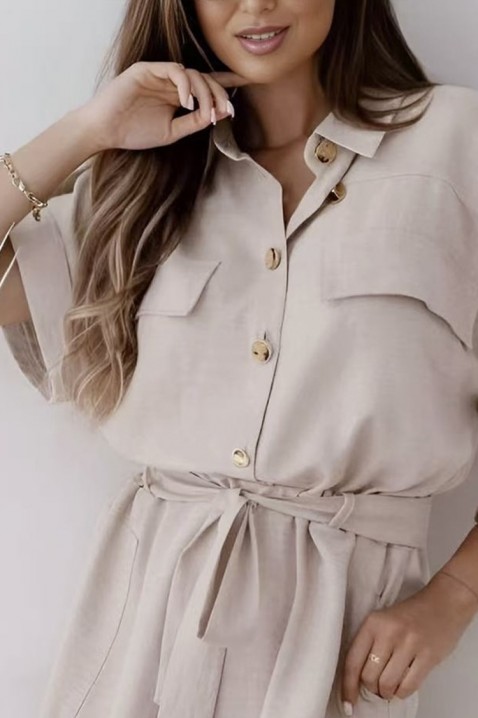 Komplet BLERINZA BEIGE, Barva: béžová, IVET.EU - Stylové oblečení
