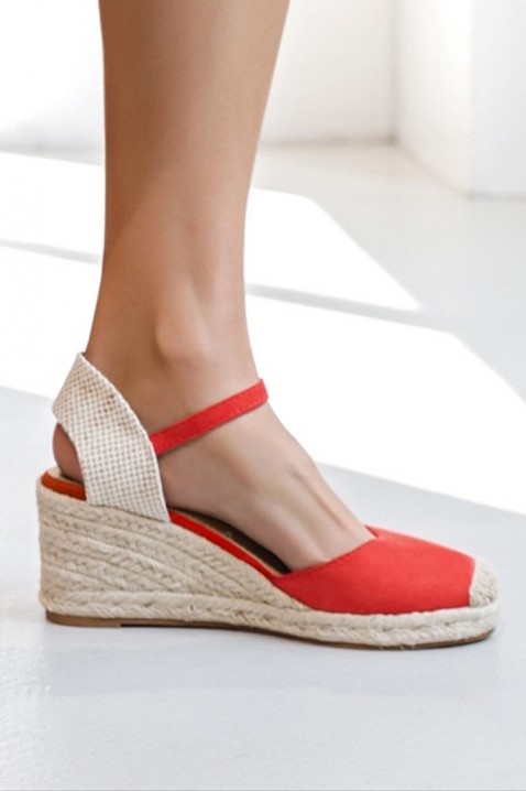 Dámské sandály TAVALGA RED, Barva: červená, IVET.EU - Stylové oblečení