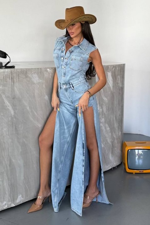 Overal EXOLIRA BLUE, Barva: světlemodrá, IVET.EU - Stylové oblečení