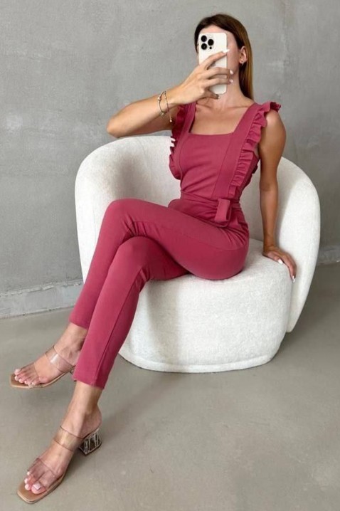 Overal BERLONRA PINK, Barva: ružová, IVET.EU - Stylové oblečení