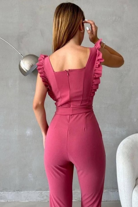 Overal BERLONRA PINK, Barva: ružová, IVET.EU - Stylové oblečení