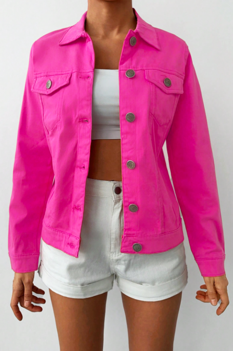 Bunda ERONEVA FUCHSIA, Barva: fuchsiová, IVET.EU - Stylové oblečení