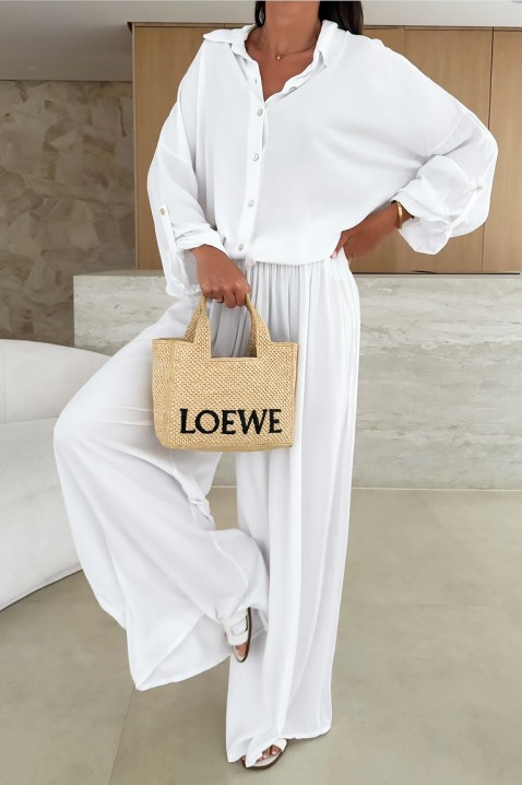 Komplet ALIBORSA WHITE, Barva: bílá, IVET.EU - Stylové oblečení