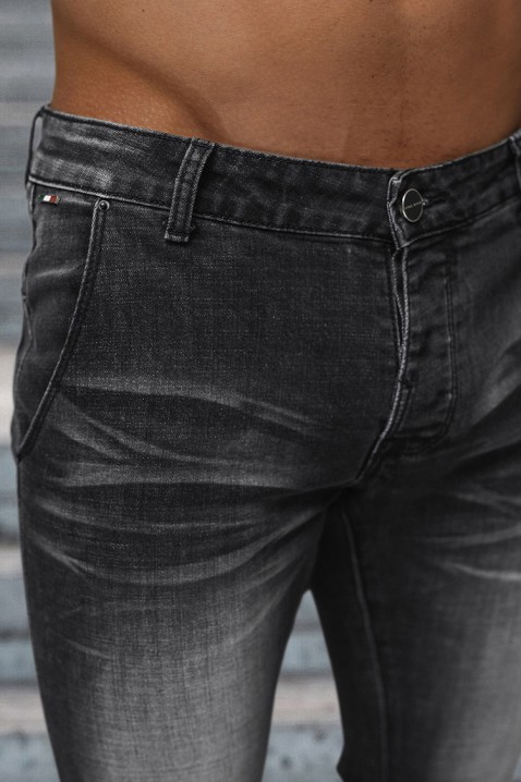 Džíny DENIMZO BLACK, Barva: černá, IVET.EU - Stylové oblečení