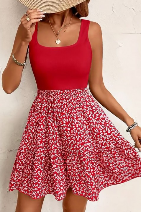 Šaty SINATRA RED, Barva: červená, IVET.EU - Stylové oblečení