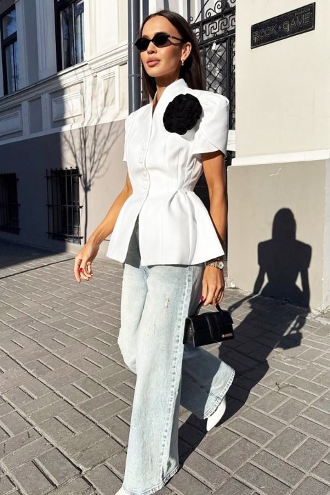 Sako TOPITA WHITE, Barva: bílá, IVET.EU - Stylové oblečení