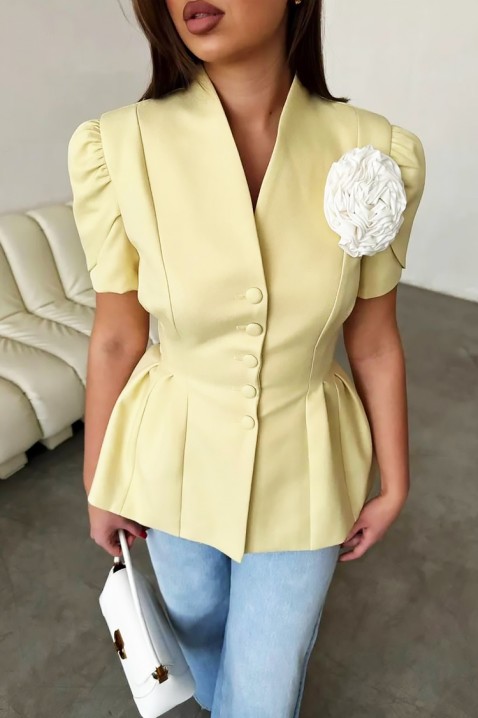 Sako TOPITA YELLOW, Barva: žlutá, IVET.EU - Stylové oblečení
