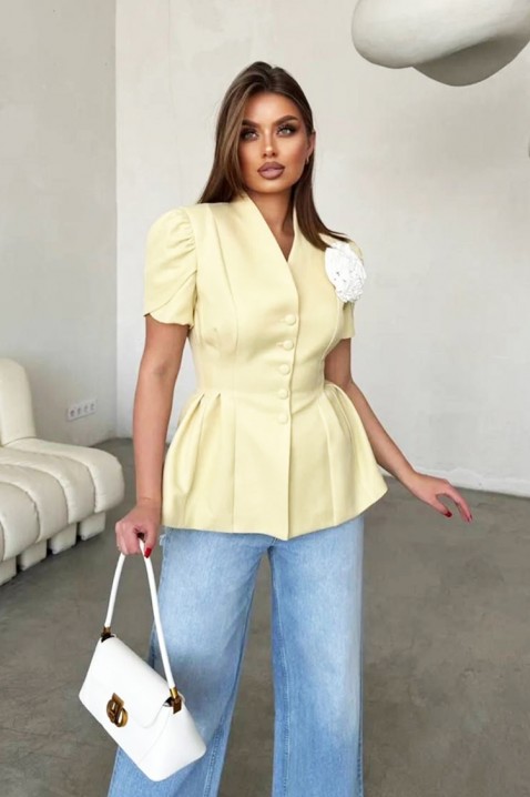 Sako TOPITA YELLOW, Barva: žlutá, IVET.EU - Stylové oblečení