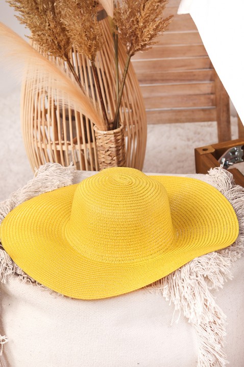 Καπέλο HATANA BEIGE, Χρώμα: κίτρινο, IVET.EU - Εκπτώσεις έως -80%